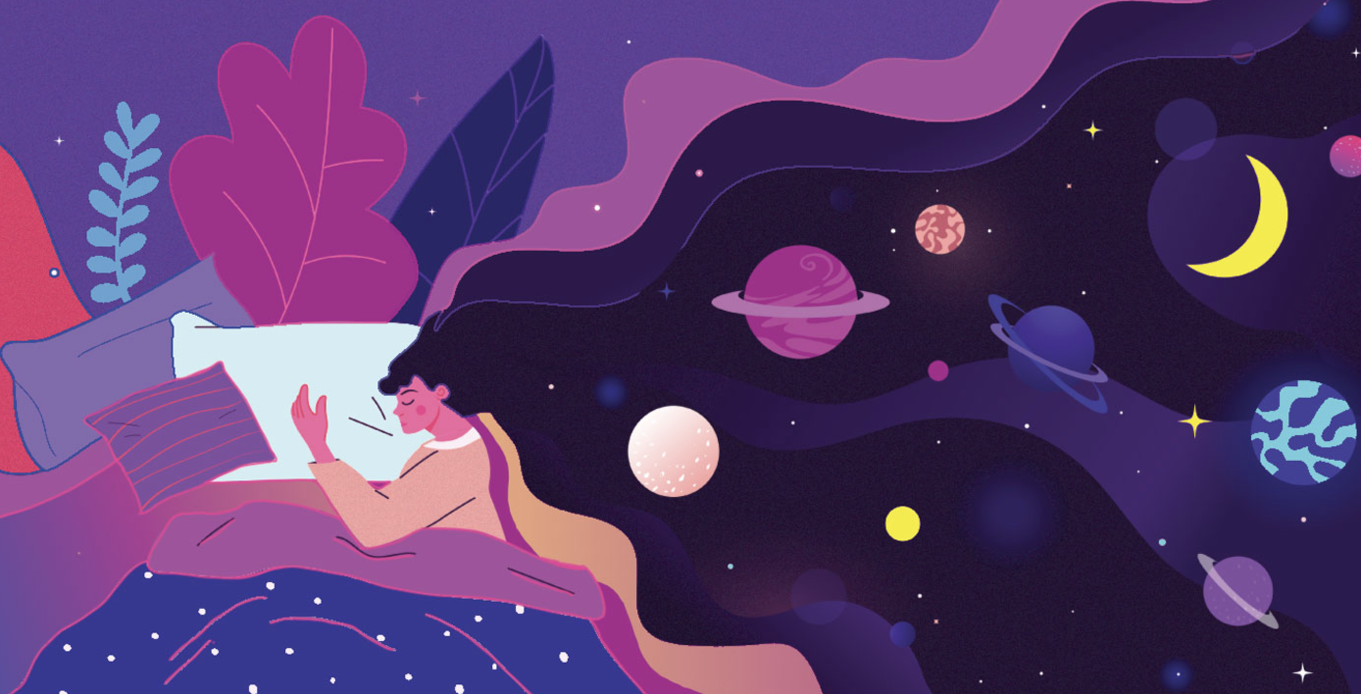 Lucid dream illustration