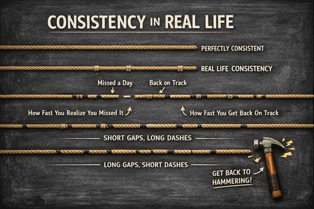 Consistency in real life